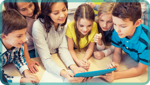 Schüler benutzen Studypoint am iPad